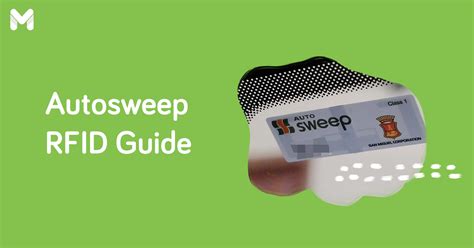 What is Autosweep RFID and How to Use it .